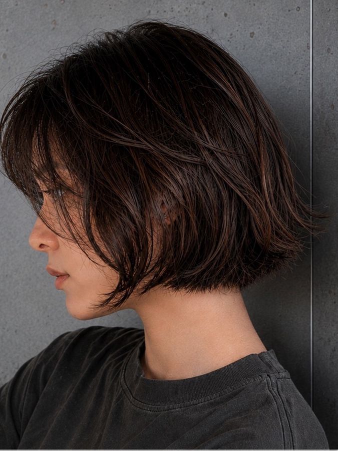 ショートレイヤースタイル